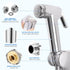 Bidet Sprayer for Toilet, Handheld Toilet Bidet Sprayer, Hand Held Bidet Sprayer for Toilet, Bathroom, Cloth Diaper, Toilet Jet Spray Set (2sets, ...