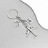 PHAETON 20PCS Earth Airplane Keychains Pilot Aviator Key Chains Journey Aircraft Airplane Pendant Travel Keyring Friendship Jewelry Diy Handmade F...