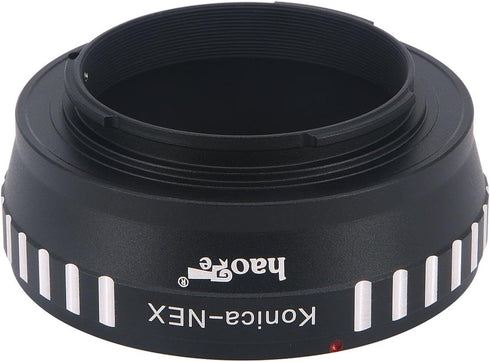 Haoge Manual Lens Mount Adapter for Konica AR Mount Lens to Sony E Mount NEX Camera as a3000 a3500 a5000 a5100 a6000 a6400 a6500 A7 A7R A7S A7II A...