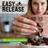 Chocolate Molds Silicone - Set of 6 (with Free Recipes eBook) - Non-Stick & Food Grade Candy Molds for Chocolate, Jelly Candies, Truffles, Bath Me...