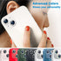 Compatible with iPhone 13 Mini & iPhone 13 Camera Lens Protector, Bling Glitter 9H Tempered Glass Camera Cover Anti Scratch Shockproof Screen Prot...