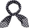 1950s Chiffon Scarf Polka Dot Retro Hair Tie 50s Sheer Square Neck Head Scarf Vintage Neckerchief for Women Girls...
