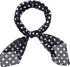 1950s Chiffon Scarf Polka Dot Retro Hair Tie 50s Sheer Square Neck Head Scarf Vintage Neckerchief for Women Girls...