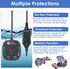 AquaMiracle Adjustable 50W Mini Aquarium Heater Submersible Fish Tank Heater Turtle Tank Heater Small Aquarium Heater, with LED Digital Display, f...