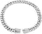 Dog Chain Collar,BOZILY Diamond Cuban Collar Walking Metal Chain Collar with Design Secure Buckle,Pet Cuban Link Dog Collar Jewelry Accessories fo...