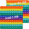 Double Side 1 100 200 pop it, Chart Pop it, 200 Pop with Numbers, Square Popper for Elementary, Fidget Sensory Toy, Montessori Educational Gift fo...