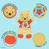 Disney Baby Winnie The Pooh Sensory Blanky with Crinkle and Teether Feet for Infant Baby Boys and Girls...