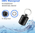 Pill Holder Keychain Container,Portable Aluminium Alloy Waterproof Pill Boxes for Purse Pocket,Small Pill Cases for Outdoor Travel Camping Daily U...