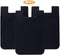 Cell Phone Card Holder for Back of Phone Case. Silicone Stick On Pocket Wallet for iPhone, Android & Other Flat Surfaces, Great for Credit Cards, ...