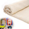 40" × 40" Large Overlocking Tufting Cloth with Marked Lines- Primary Monk's Cloth Punch Needle Fabric for DIY Rug-Punch Tufting Gun...