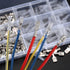 360 Pcs 2.8/4.8/6.3mm Male and Female Wire Spade Connectors, Quick Splice Electrical Wire Crimp Terminal Block Connectors with Insulating Sleeve K...