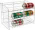 Atlantic Gravity-Fed Compact Single Canrack - Kitchen Organizer, Durable Steel Construction, Size Fits Most Pantries, PN1002 in White...