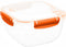 Superio Brand Food Storage Container, 80 oz, Orange...