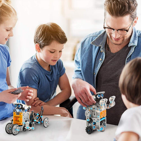 Sillbird STEM 12-in-1 Education Solar Robot Toys for Boys Ages 8-13, DIY Building Science Experiment Kit Birthday Gifts for Kids 8 9 10 11 12 13 Y...
