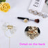 Rhinestone Brooches for Crafts, Flower Bouquet Accessories,Corsage Pin Diamond Pins kits for Wedding Accessories Jewelry Decoration DIY Craft Supp...