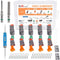JRready Deutsch Connector 2 Pin Connector Kits with 16 Solid Contacts(14-20AWG),ST6328-2 DT Series Waterproof Connector 2 Pin 5 Set and Deutsch Pi...