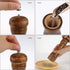 Pepper Grinder - 8 inch Pepper Mill Oak Wooden Pepper Mill Grinder Refillable Grinder Pepper with Ceramic Grinding Mechanism Adjustable Coarse to ...