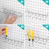 6 Pcs Pegboard Screwdriver Holders Organizer Pegboard Plier Holders Stainless Steel Peg Board Tool Utility Hooks Accessories Shelving Display Mult...