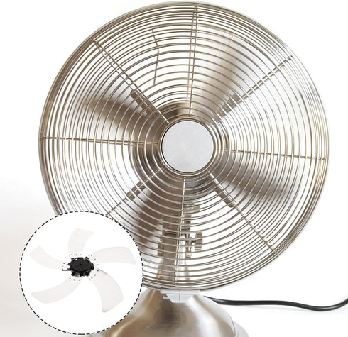Holibanna 5 Floor Fan Blade Stand Fan Leaves Alloy Fan Leaves Fan Leaves for Table Fan Standing Pedestal Fan Blades Indoor Fan House Fan Table Fan...