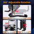 Car Phone Mount, Adjustable Cell Phone Holder for Car 360 Degree Rotation Dashboard Clip Mount Car Phone Holder Compatible for iPhone Samsung All ...