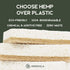 Greenzla Natural Kitchen Sponges 12 Pack - Plant-Based Biodegradable Sisal Hemp Dish Sponge - Eco-friendly, Zero-Odor, Non-Scratch Scouring Pad fo...