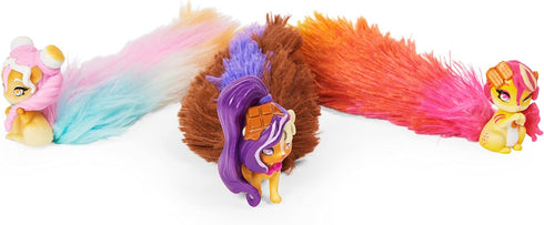 Whiffies, S’mores 3-Pack, Collectible Animals with Scented Plush Tails, Kids Toys for Girls Ages 5 and up...
