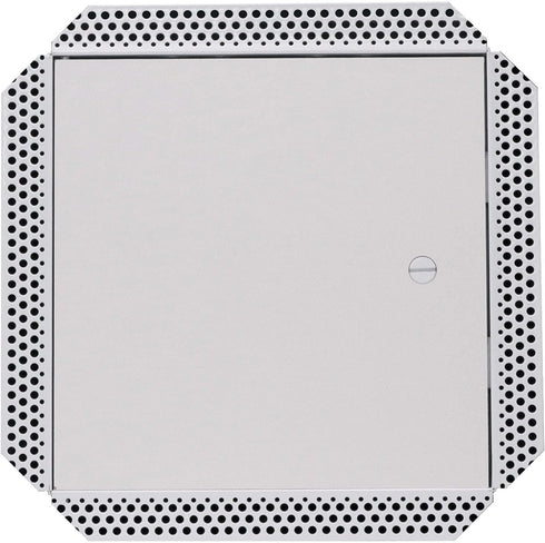 Access Door 6" X 6" Sound Rated Steel Access Panel Felt Covered Door for Concealed Wall/Ceiling Application with Slotted Lock - [Outer Dimensions:...