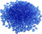 MECCANIXITY 300pcs Glow Rocks 8-10mm Glow Pebbles Decoration in The Dark Luminous Stones Decor DIY Decorative Dark Blue for Garden, Potted Plant, ...