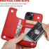 ONETOP Compatible with iPhone 13 Wallet Case with Card Holder, PU Leather Kickstand Card Slots Case, Double Magnetic Clasp Durable Shockproof Cove...