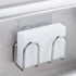 KESOL Kitchen Sponge Holder | Sink Caddy for Sponges, Scrubbers, Soap. No Drilling, Adhesive, Rustproof SUS304 Stainless Steel, Compact Kitchen Si...