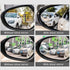 2PCS Mini Small Blind Spot Mirror,Yusheng 1.57"(40mm) Smaller Round HD Glass Convex Rear View Mirror,Strong Adhesive Mirror for Car, Vehicles(1-9/...