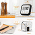 Timer, Kitchen Timers for Cooking Classroom Timer for Kids Teachers Magnetic Digital Timers 2 Pack, Black...