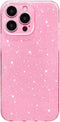 Hython Case for iPhone 15 Pro Case Glitter Cute Sparkly Shiny Bling Sparkle Phone Cases 6.1", Thin Slim Fit Soft TPU Bumper Shockproof Rubber Prot...