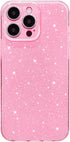 Hython Case for iPhone 15 Pro Case Glitter Cute Sparkly Shiny Bling Sparkle Phone Cases 6.1", Thin Slim Fit Soft TPU Bumper Shockproof Rubber Prot...