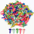 baotongle 500 PCS Paper Fasteners, Brass Plated Scrapbooking Brads Round Metal Brads with Storage Bag for Crafts Making DIY (Colorful, 8mm)...
