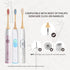 Bamboo Electric Toothbrush Heads, Plant-Based Soft Bristles Electric Toothbrush Replacement Heads, Compatible with Philips Sonicare (Mix and Match...