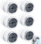 6pcs Push Hooks for Towel, Self-Adhesive Kitchen Towel Holder, Round Wall & Door Mounted Towel Hooks for Kitchen Cabinet Bathroom Home for Hanging...