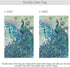 Home Decorative Garden Flag, Beautiful Peacock Double Sided House Yard Flag Ornament 12 x 18 inch...