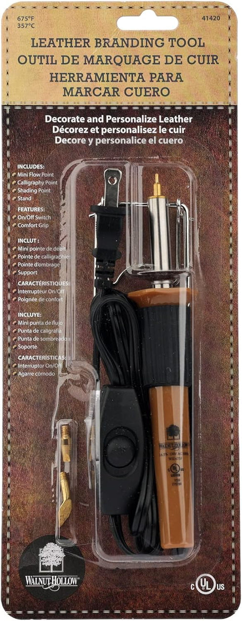 Walnut Hollow Leather Branding Tool...