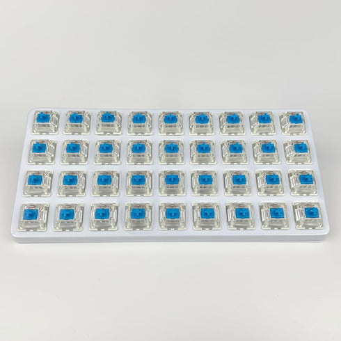 Gateron G Blue Pro 3.0 Switches Pre-lubed 3pin RGB SMD Clicky for Gaming Mechanical Keyboard (36Pcs, Pro Blue 3.0)...