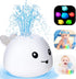 ZHENDUO Baby Bath Toys, Light Up Bath Toys, Sprinkler Bathtub Toys for Toddlers Infant Kids Boys, Automatic Spray Water Bath Toy, Pool Bathroom Ba...