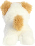 Aurora® Adorable Mini Flopsie™ Pom The Pup™ Stuffed Animal - Playful Ease - Timeless Companions - White 8 Inches...