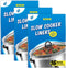 Slow Cooker Liners Small Size Pot Liners Disposable Cooking Bags Fit 1QT to 3QT Suitable for Slow Cooker and Oval & Round Pot (48)...