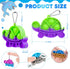 Pop Fidget Toys Bulk Its Kids Party Favors 30 PCS Turtle Toys Mini Pop Keychain It Sensory Fidget Toy Pack Fidgets for Classroom Prizes for Kids S...