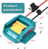 Power Wheel Battery Adapter for Makita 18V LXT Battery with Fuse&Switch 14 AWG Connector for BL1850B,BL1860B,BL1830B,BL1840B,BL1820B for DIY Rc Ca...