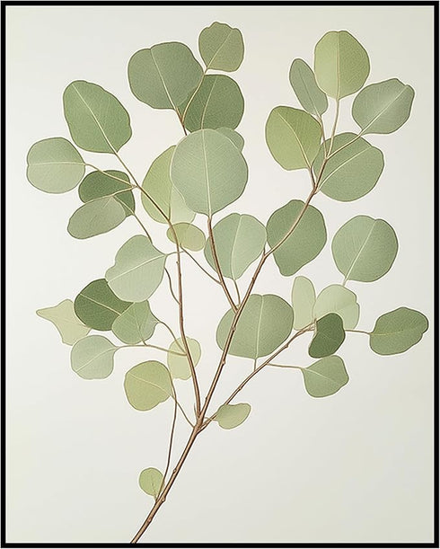 Posterizer 1 pcs-plant leaves-Chic Dainty art for plant lovers 13-Floral & Botanical Art-Workplace & Office Art-Living Room Bedroom Decor- unframe...