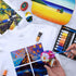 Aen Art Acrylic Paint Set for Pumpkin Painting, 16 Colors Painting Supplies for Canvas Wood Fabric Ceramic Crafts, Non Toxic&Rich Pigments for Beg...