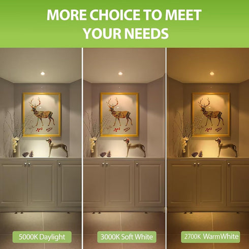 12 Pack MR16 GU5.3 LED Bulb 50W Halogen Equivalent, 5W 3000K Soft White, 450 Lumens, 38 Degree Spot Lighting for Indoor/Outdoor Flood Track Recess...