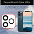 for iPhone 12 Pro OEM Rear Camera Lens Replacement with Dual-Sided Adhesive for iPhone 12PRO Back Camera Glass Lens with Fix Tool Repair Kit Tweez...