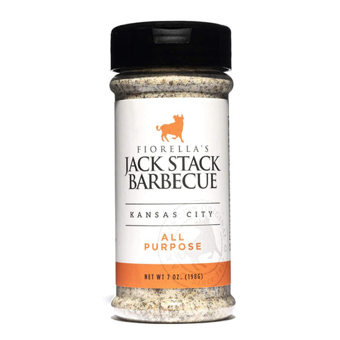 Jack Stack Barbecue All Purpose Dry Rub Seasoning - Kansas City Spice Single Pack - for Chicken, Beef, Ribs, Vegetables, Seafood, and More (7oz Ea...